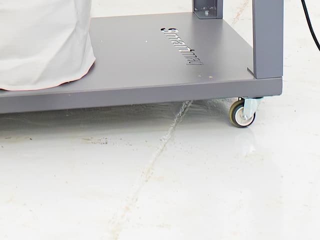 Base do coletor Smart Filter 7,5-110, com o rodízio de silicone