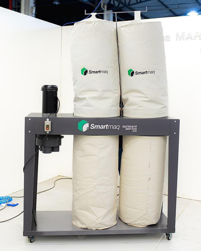 Coletor de pó Smartmaq Smart Filter 3-43 com dois filtros