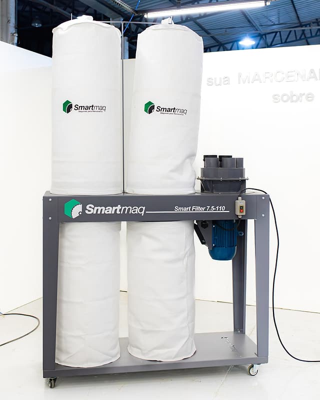 Coletor de pó Smartmaq Smart Filter 7,5-110 com dois filtros